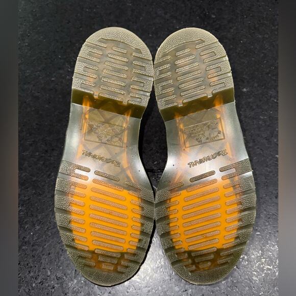 NEW WHITE PATENT LEATHER Dr. Martens GENUINE Leather SZ 7 LOAFERS - Picture 8 of 11